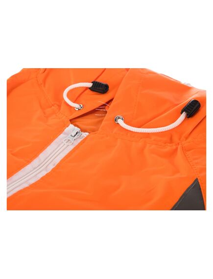 Плащ-дождевик нейлоновый на молнии сигнальный (56-58) ЗУБР 11617-56, фото , изображение 9 - Метэкс