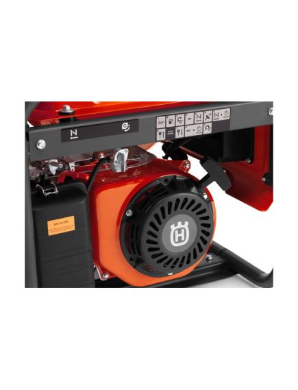 Генератор бенз. (7,5 - 8 кВт, 220 В, 27л, электростартер) HUSQVARNA G8500P (9678635-02), фото , изображение 5 - Метэкс