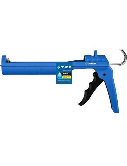 Пистолет для герметика 310 мл "полуоткрытый" ЗУБР 06627, фото , изображение 2 - Метэкс