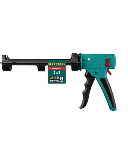 Пистолет для герметика 310 мл "скелетный" KRAFTOOL 06674, фото , изображение 7 - Метэкс