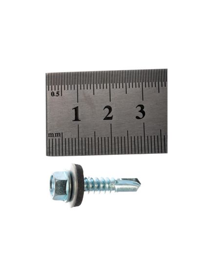 Саморез кровельный 5,5*25 оц., фото , изображение 3 - Метэкс