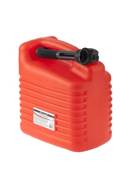 Канистра для ГСМ 10 л пластиковая STELS 53122, фото , изображение 2 - Метэкс