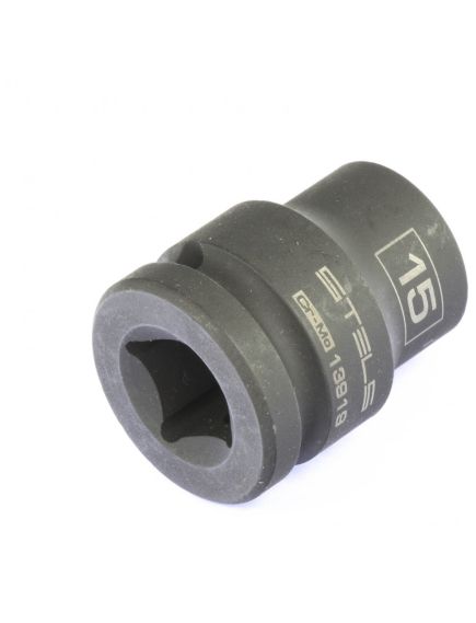 Головка торцевая ударная 1/2" 15 мм 6-гранная STELS 13919, фото , изображение 3 - Метэкс
