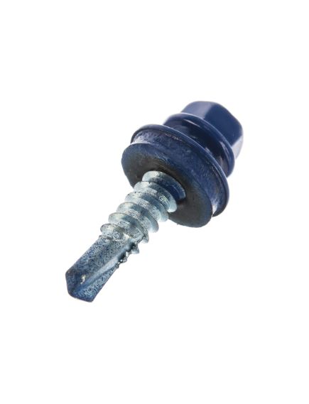 Саморез кровельный 5,5*25 (5002) ультрамарин, фото , изображение 3 - Метэкс