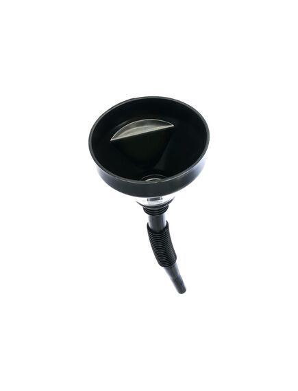 Воронка пластмассовая 160 мм гибкий наконечник для ГСМ SPARTA 537205, фото , изображение 2 - Метэкс