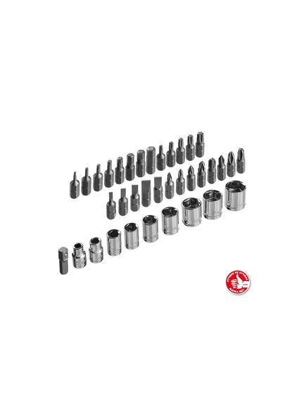 Набор отверток с битами 46 шт ЗУБР 25283-H46, фото , изображение 3 - Метэкс