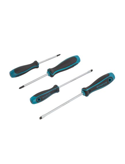 Набор инструментов 1/2", 1/4" пластиковый кейс 101 предмет 120 зубьев GROSS 14151, фото , изображение 9 - Метэкс