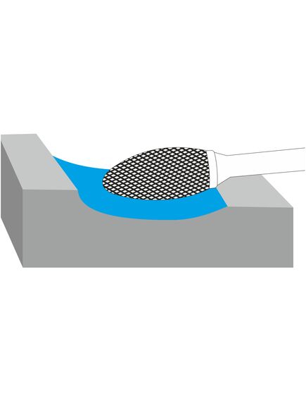 Борфреза тип H 16 мм KORNOR H1636BM06, фото , изображение 2 - Метэкс