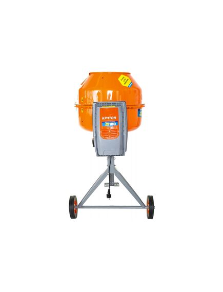 Бетоносмеситель (180 л, 650 Вт, 220 В) КРАТОН BeeTone 180 (40207023), фото , изображение 3 - Метэкс