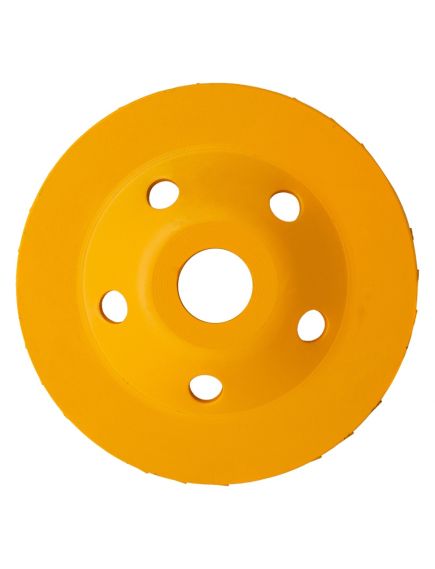 Чашка алмазная зачистная 125 мм волна DENZEL 72971, фото , изображение 2 - Метэкс