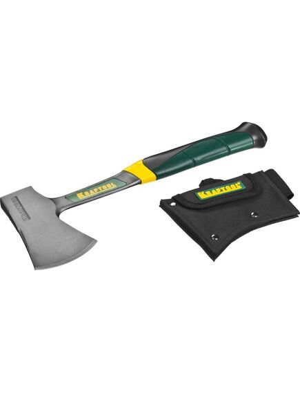 Топор 600 г туристический цельнокованный в чехле KRAFTOOL 20645-06, фото , изображение 2 - Метэкс