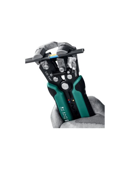 Стриппер 0,05 - 8 мм2 автоматический, многофункциональный TK-8 KRAFTOOL 22637, фото , изображение 2 - Метэкс