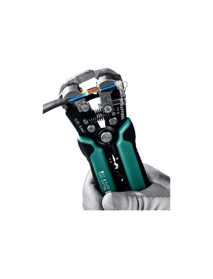 Стриппер 0,05 - 8 мм2 автоматический, многофункциональный TK-8 KRAFTOOL 22637, фото , изображение 4 - Метэкс