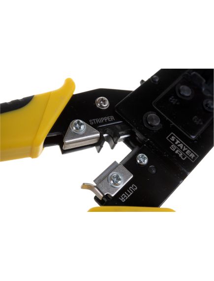 Кримпер универсальный STAYER Professional RJ45, RJ11/RJ12 22652, фото , изображение 8 - Метэкс
