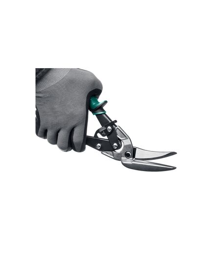 Ножницы по металлу 280 мм правые удлиненные Alligator KRAFTOOL 2328-RL, фото , изображение 4 - Метэкс