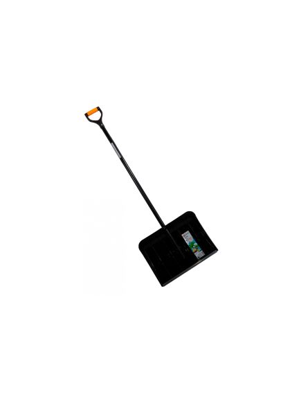 Лопата снеговая 490 х 380 мм "САХАРА" пластиковая деревянный черенок ЦЕНТРОИНСТРУМЕНТ 0364-Ч, фото , изображение 2 - Метэкс