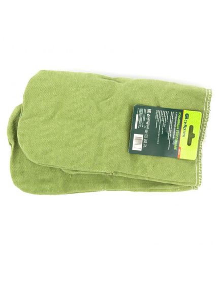 Рукавицы брезентовые утепленные огнеупорные ватин 2 размер СИБРТЕХ 68116, фото , изображение 2 - Метэкс