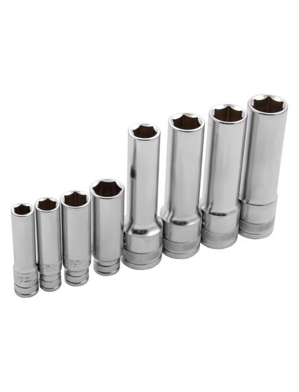 Набор инструментов 1/2", 1/4" пластиковый кейс 115 предметов 120 зубьев GROSS 14152, фото , изображение 10 - Метэкс