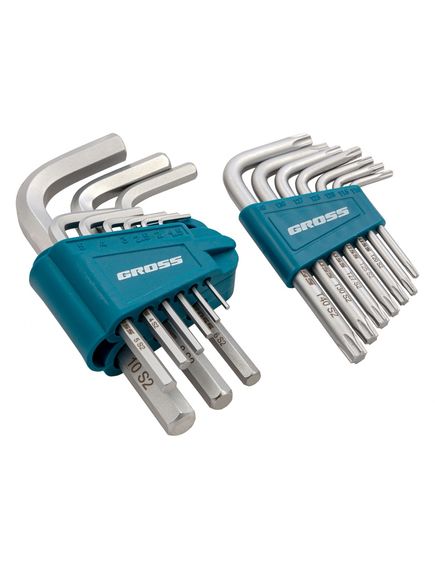 Набор инструментов 1/2", 1/4" пластиковый кейс 115 предметов 120 зубьев GROSS 14152, фото , изображение 15 - Метэкс