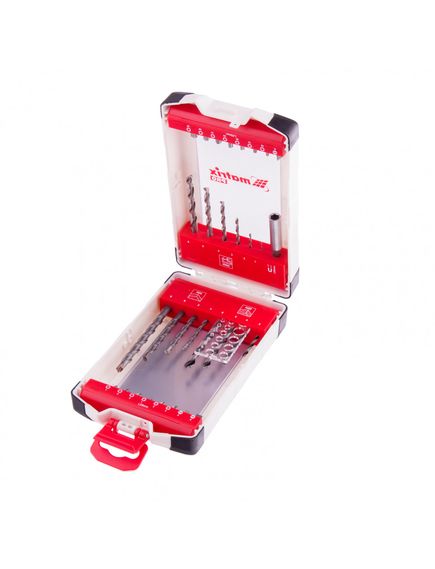 Набор сверл и бит 32 предмета MATRIX 725632, фото , изображение 3 - Метэкс