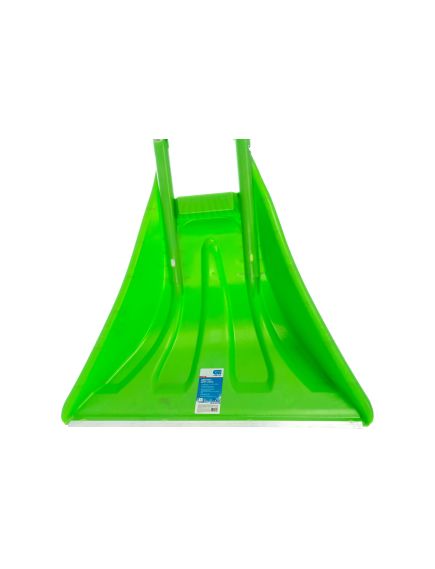 Движок для уборки снега пластиковый 670х530х1410 мм алюминиевая рукоятка СИБРТЕХ 61496, фото , изображение 3 - Метэкс