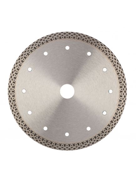 Диск алмазный 180 х 22,2 мм сплошной тонкий мокрое резание GROSS 73056, фото , изображение 2 - Метэкс