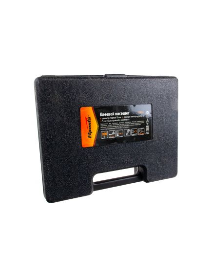 Клеевой пистолет с выключателем 11 мм в кейсе 100 Вт 8 г/мин SPARTA 93034, фото , изображение 5 - Метэкс