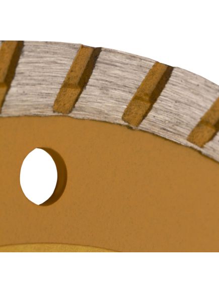 Диск алмазный 230 х 22,2 мм турбо сухая резка DENZEL 73114, фото , изображение 5 - Метэкс