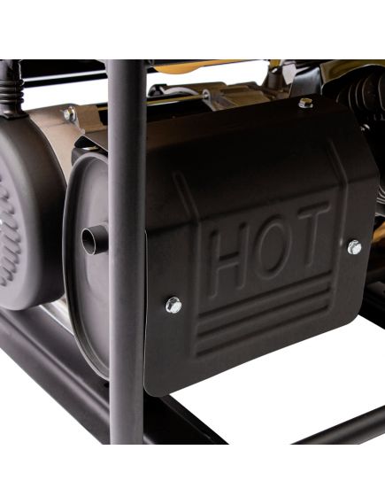 Генератор бенз. (5 - 5,5 кВт, 220 В, 25л, ручной стартер) DENZEL GE-6900 (94637), фото , изображение 6 - Метэкс