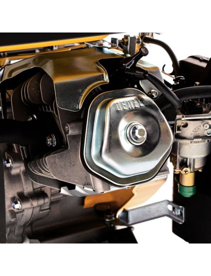 Генератор бенз. (5 - 5,5 кВт, 220 В, 25л, ручной стартер) DENZEL GE-6900 (94637), фото , изображение 7 - Метэкс