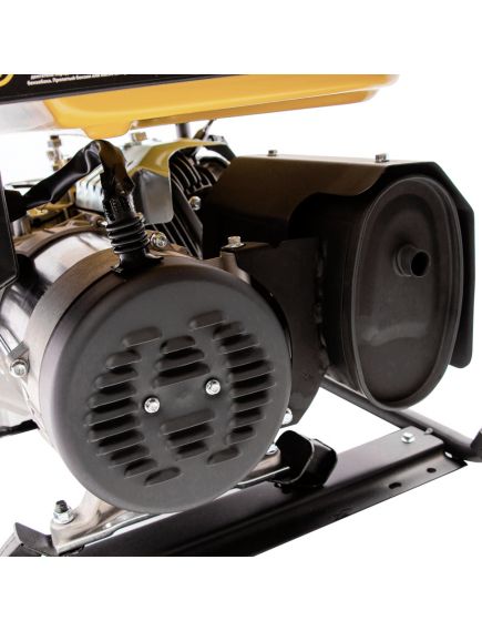 Генератор бенз. (5 - 5,5 кВт, 220 В, 25л, ручной стартер) DENZEL GE-6900 (94637), фото , изображение 10 - Метэкс