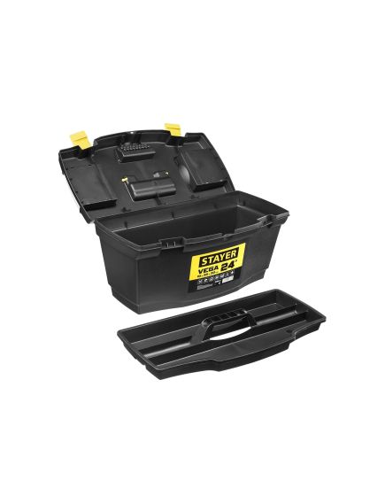 Ящик для инструмента 21" пластик VEGA STAYER 38105-21, фото , изображение 2 - Метэкс