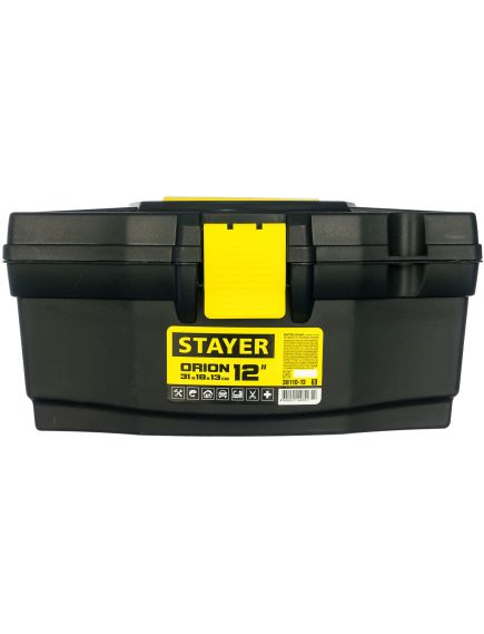 Ящик для инструмента 12" пластик ORION STAYER 38110-13, фото , изображение 2 - Метэкс