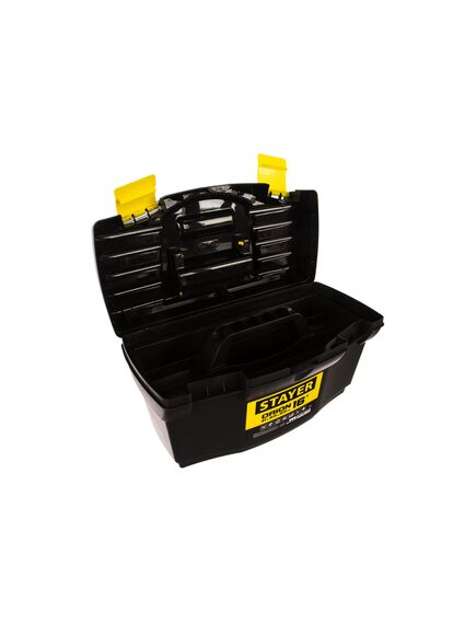 Ящик для инструмента 16" пластик ORION STAYER 38110-16, фото , изображение 2 - Метэкс
