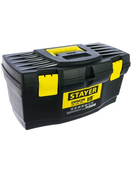 Ящик для инструмента 19" пластик ORION STAYER 38110-18, фото , изображение 5 - Метэкс