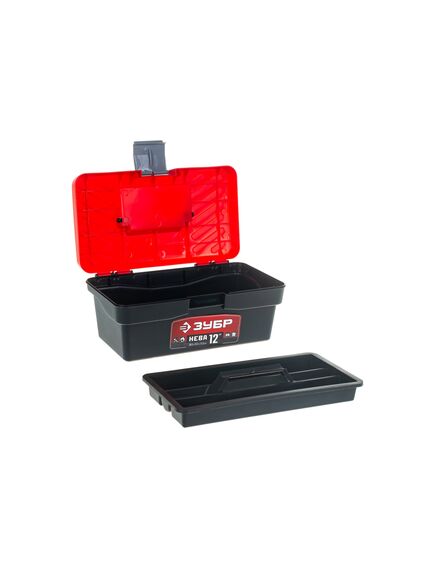 Ящик для инструмента 12" пластик НЕВА ЗУБР 38323-12, фото , изображение 4 - Метэкс