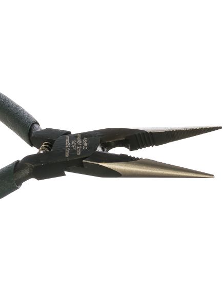 Тонкогубцы 140 мм Mini обливные рукоятки KRAFTOOL 220017-3-14, фото , изображение 2 - Метэкс