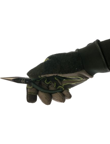 Тонкогубцы 140 мм Mini обливные рукоятки KRAFTOOL 220017-3-14, фото , изображение 3 - Метэкс