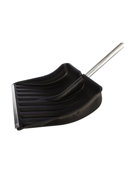 Лопата снеговая 510 x 410 мм морозостойкий пластик СИБРТЕХ 61588, фото , изображение 5 - Метэкс