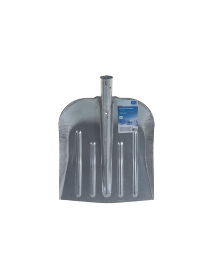 Лопата снеговая 330 x 365 мм стальная оцинкованная без черенка СИБРТЕХ 61536, фото , изображение 2 - Метэкс