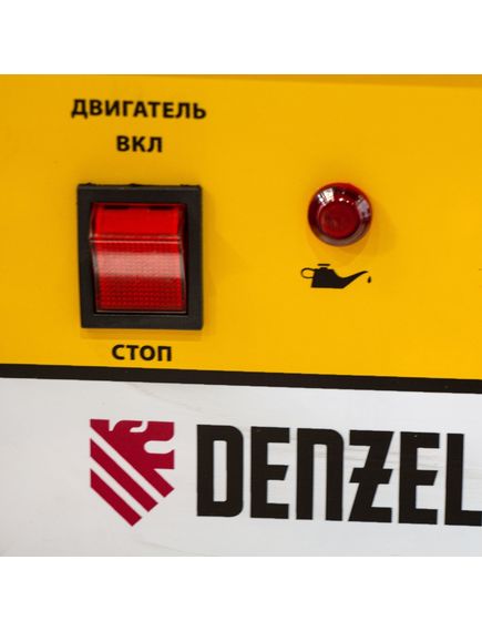 Генератор бенз. (6 - 6,5 кВт, 220 В, 25л, ручной стартер) DENZEL GE-7900 (94638), фото , изображение 11 - Метэкс