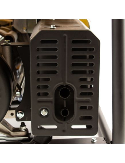 Генератор бенз. (6 - 6,5 кВт, 220 В, 25л, ручной стартер) DENZEL GE-7900 (94638), фото , изображение 12 - Метэкс