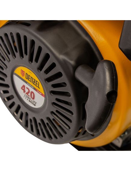 Генератор бенз. (6 - 6,5 кВт, 220 В, 25л, ручной стартер) DENZEL GE-7900 (94638), фото , изображение 17 - Метэкс