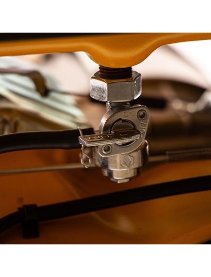 Генератор бенз. (6 - 6,5 кВт, 220 В, 25л, ручной стартер) DENZEL GE-7900 (94638), фото , изображение 20 - Метэкс