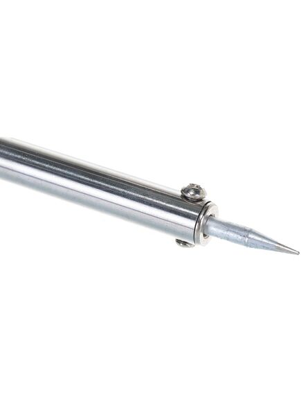 Паяльник 40 Вт пластиковая рукоятка жало конус с долговечным покрытием MATRIX 913034, фото , изображение 2 - Метэкс