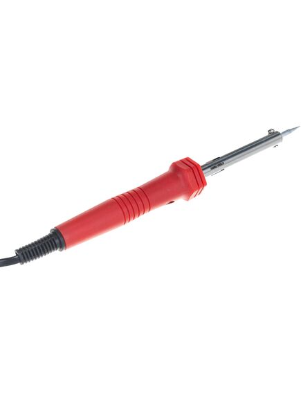 Паяльник 40 Вт пластиковая рукоятка жало конус с долговечным покрытием MATRIX 913034, фото , изображение 3 - Метэкс