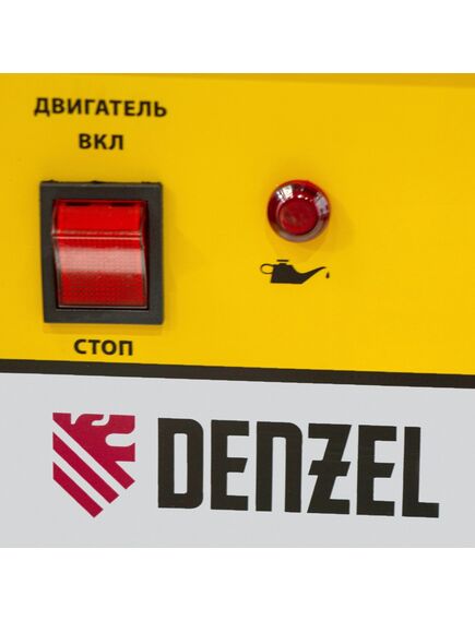 Генератор бенз. (7 - 8,5 кВт, 220 В, 25л, ручной стартер) DENZEL GE-8900 (94639), фото , изображение 10 - Метэкс