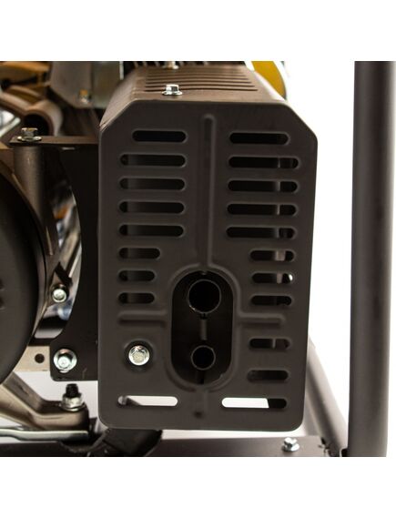 Генератор бенз. (7 - 8,5 кВт, 220 В, 25л, ручной стартер) DENZEL GE-8900 (94639), фото , изображение 11 - Метэкс