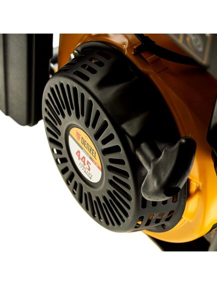 Генератор бенз. (7 - 8,5 кВт, 220 В, 25л, ручной стартер) DENZEL GE-8900 (94639), фото , изображение 16 - Метэкс