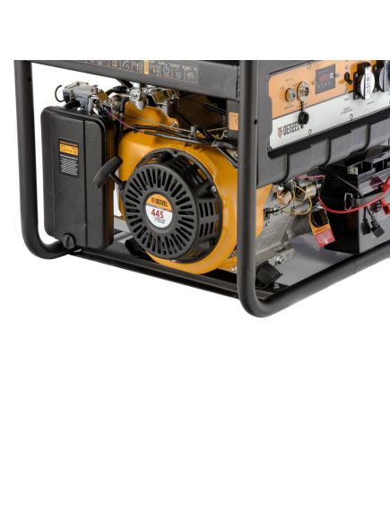 Генератор бенз. (7 - 8 кВт, 220 В, 25л, электростартер) DENZEL PS-80 EA (946924), фото , изображение 11 - Метэкс